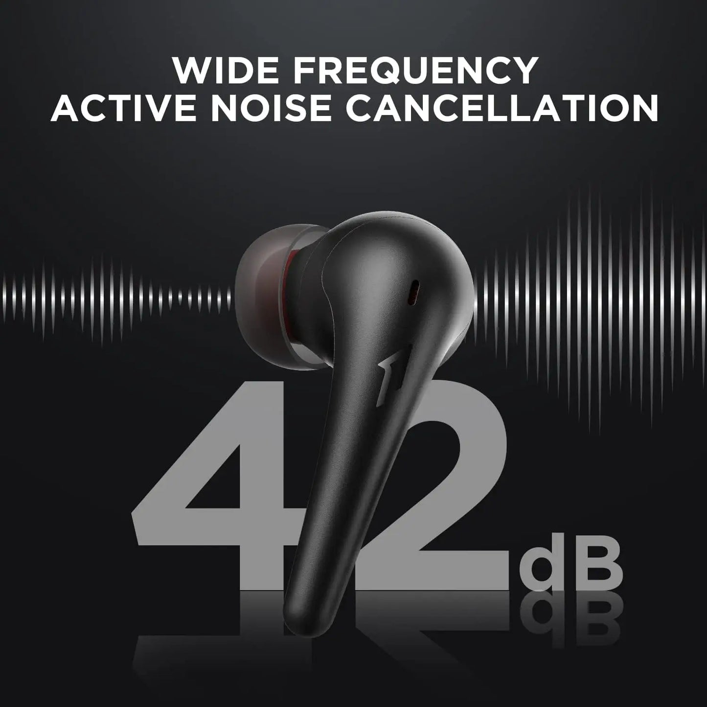 1MORE Aero Earbuds Noise Cancellation Bluetooth 5.2  Customizable EQs  Clear Calls 28h Playtime  Wireless Charging headset