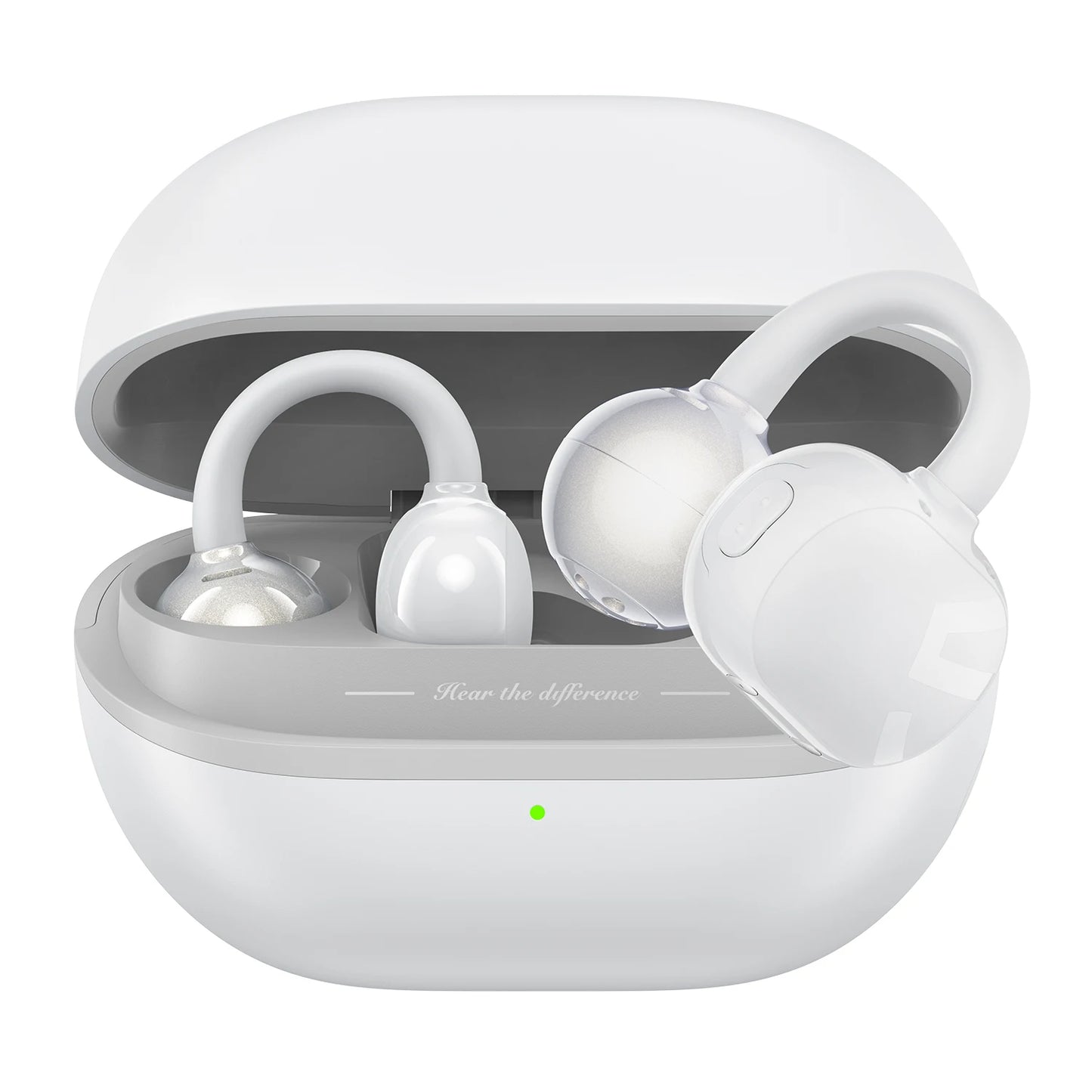 SoundPEATS POP Clip Wireless Earphones Bluetooth 5.4 Opean-Ear Wireless Earbuds IPX5,Gaming Mode Low Latency, Multipoint Pairing