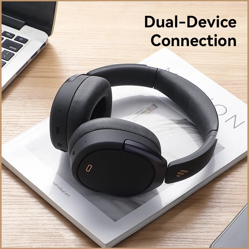 Edifier WH950NB Active Noise Cancelling Wireless Headphones Hi-Res Wireless Audio Dual Device Connection Bluetooth 5.3 Headset