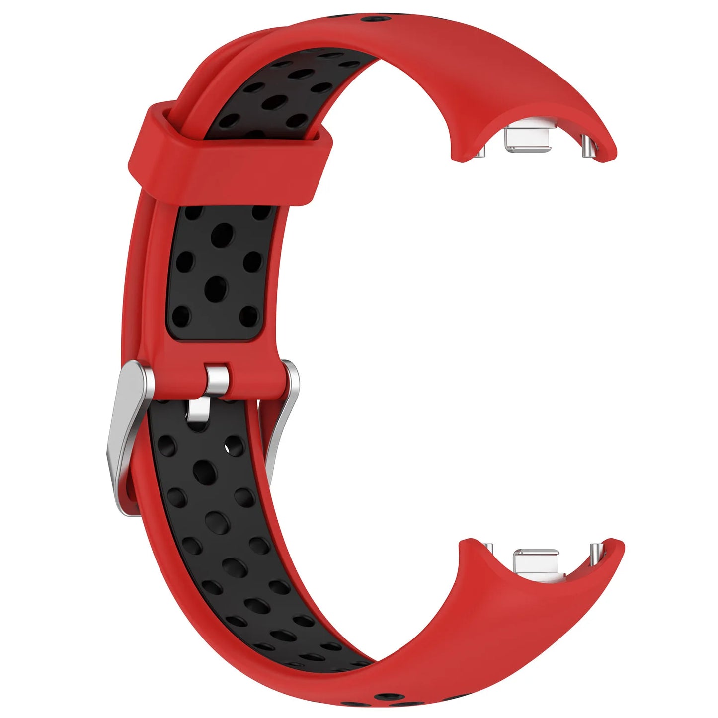 For Xiaomi Band 8 9 Silicone Watch StrapTwo-Color Breathable Smart Watchband Replacement Bracelet for Xiaomi MiBand 8 9 Strap