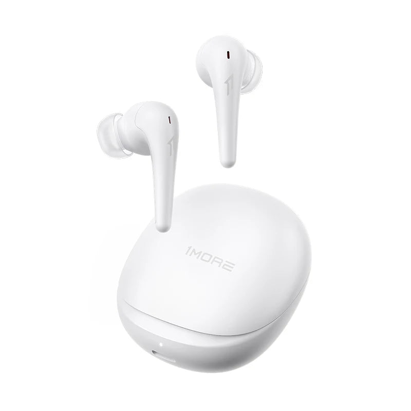 1MORE Aero Earbuds Noise Cancellation Bluetooth 5.2  Customizable EQs  Clear Calls 28h Playtime  Wireless Charging headset