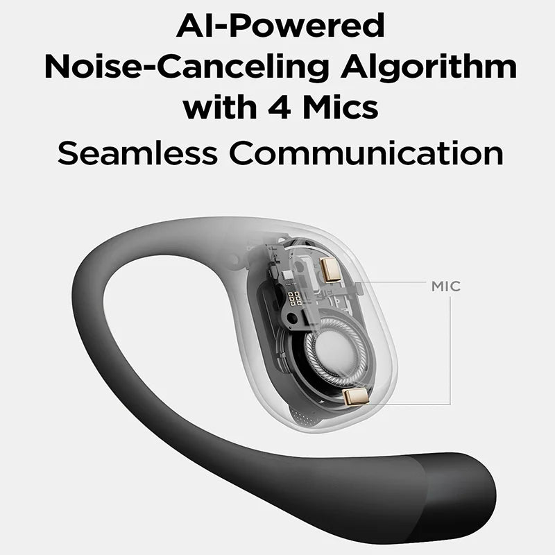 1MORE S31 Open-Ear Headphone Wireless Bluetooth Earphones Ear Hook IPX5 Waterproof Bluetooth 5.3 with Microphone Sport Running