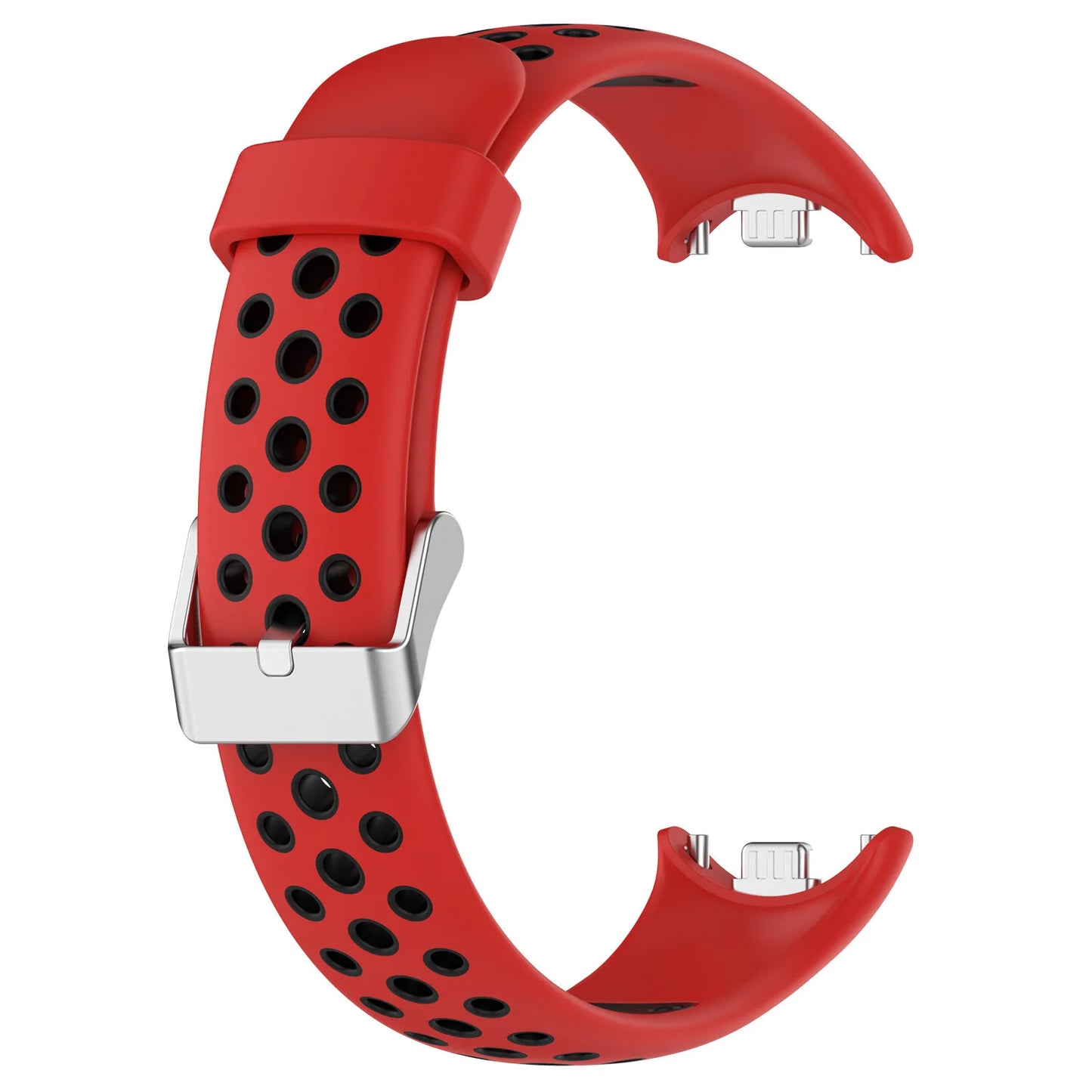 For Xiaomi Band 8 9 Silicone Watch StrapTwo-Color Breathable Smart Watchband Replacement Bracelet for Xiaomi MiBand 8 9 Strap