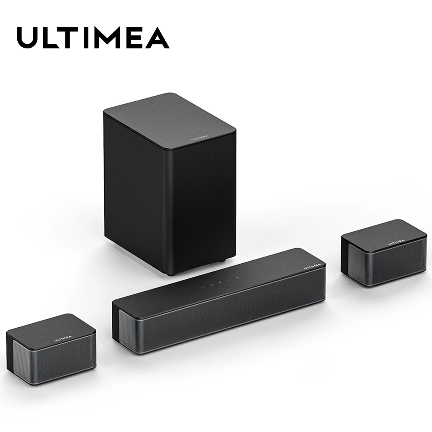 ULTIMEA 320W 5.1 Soundbar for Smart TV,3D Virtual Surround Sound System,Sound Bars for TV with Subwoofer and Rear Speakers